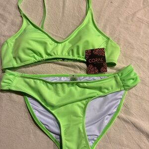 Coral of the sea swim bikini